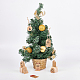 ゴージクラフト紙のギフトタグ  hange tags  美術工芸用  クリスマスのために  模様  バリーウッド  50x30x0.3mm  穴：5mm  30pc CDIS-GF0001-01-5