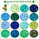 Pandahall elite 7440pcs 15 colores cuentas de arcilla polimérica hechas a mano ecológicas CLAY-PH0001-62-6