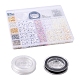 Kit de fabricación de collar de pulsera de arete de perla de imitación de diy DIY-FS0003-15-2