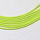 ポリエステル&スパンデックスコードロープ  16プライ  緑黄  2mm  約109.36ヤード（100m）/バンドル RCP-R007-353-2
