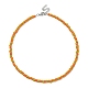 Glass Seed Beaded Necklace with 304 Stainless Steel Clasps NJEW-JN04428-3