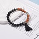 Bracelet perles mala BJEW-JB08264-2