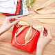 SUPERFINDINGS 10sets Length 5 Colors Gift Bags with Handles 21x17x7cm Paper Bags with Ribbon for Shopping Birthday Wedding Celebration Present Classrooms Holiday CARB-FH0001-01-3