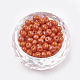6/0 cuisson de peinture perles rocailles en verre  SEED-Q025-4mm-N22-2