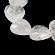 Granos de cristal de cuarzo natural hebras G-K335-01K-4