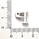 Стойки обшивки латунь кубического циркония бусы KK-L210-008P-P-3