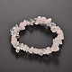Bracelets extensible avec perles en pierre précieuse BJEW-JB01825-2