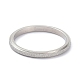 2mm Matte Plain Dome Finger Ring for Girl Women RJEW-C012-01D-P-2
