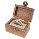 Прямоугольные старинные деревянные ящики для хранения колец CON-WH0087-85B-1