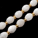 Brins de perles de pierre de lune arc-en-ciel naturel G-H297-C12-01-5