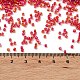 Стеклянные бусины прозрачных цветов SEED-S042-14B-02-4