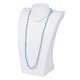Synthetic Moonstone Beaded Multi-use Necklaces/Wrap Bracelets NJEW-K095-C13-4