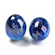Perline acriliche con placcatura iridescente MACR-K353-07-2