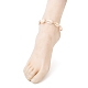 Verstellbare geflochtene Nylon-Fußkettchen AJEW-AN00318-5