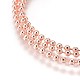Stainless Steel Ball Chain Necklace Making MAK-L019-01A-M-3