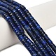 Natürlicher Lapislazuli Perlenstränge&nbsp;G-Z110-A16-2x4mm-1
