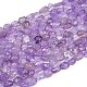 Natürliche Lavendel-Amethyst-Perlenstränge&nbsp;G-Q060-E16-2