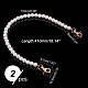Ph pandahall 2 pièces chaînes de sac de perles AJEW-PH0003-99A-4