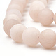 Natürliche weiße Jade perlen Stränge X-G-T106-251-1-2