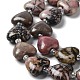 Natural Rhodonite Beads Strands G-E614-A12-01-3