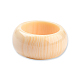 Anillo de dedo de banda lisa de resina para mujer RJEW-N041-01-A01-3