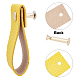 Imitation Leather Cabinet Handle Pull Knob DIY-WH0258-81E-4