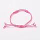 Fabrication de bracelet en corde cirée BJEW-L530-01-2