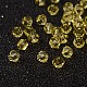 Faceted Bicone Imitation Crystallized Crystal Glass Beads X-G22QS142-1