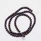 Round Natural Tiger Iron Bead Strands G-L419-39A-2