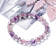 Bracelets extensibles en perles de quartz rutiles naturelles BJEW-G626-8mm-02B-3