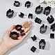 SUPERFINDINGS 40Pcs 3 Style Plastic Fishing Pole Rod Holder Clips KY-FH0001-32-3