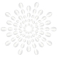 Sunnyclue transparente ovale Glaskabochons DIY-SC0012-91-1