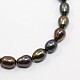 Natural Cultured Freshwater Pearl Beads Strands PEAR-N002-09-1