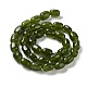 Natürliche Jade Perlen Stränge G-E614-B01-02-2