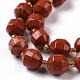 Chapelets de perles en jaspe rouge naturel G-G990-F07-4