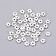 Alliage daisy séparateurs perles de style tibétain K08SK022-01S-NR-2