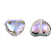 Perles en verre electroplate transparent  GLAA-N035-030-K01-3