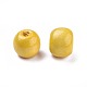 Perles en bois naturel teint WOOD-Q006-10mm-M-LF-2