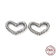 925 Sterling Silver Spring Gate Rings STER-D036-04AS-1