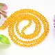 Faceted Imitation Austrian Crystal Bead Strands G-M180-8mm-08A-2
