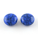 Imitation Turquoise Acrylic Beads OACR-R055-01-1