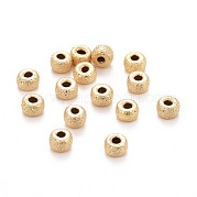 Экологически чистые латунные бусины-распорки KK-M225-24G-C