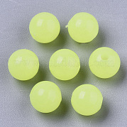 Светящиеся акриловые бусины MACR-N008-25F-6MM