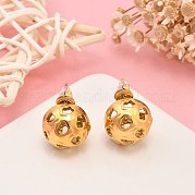 Серьги-гвоздики из нержавеющей стали 304 EJEW-G423-03G