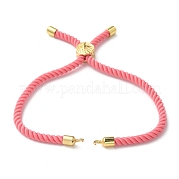 Изготовление браслетов из хлопка KK-F758-03S-G