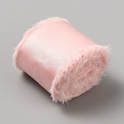 5 m ausgefranstes Polyester-Satinband&nbsp;OCOR-WH0078-220A