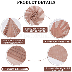 95 % Polyester und 5 % Elasthan-Netzgewebe&nbsp;DIY-WH20050-03A