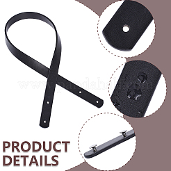 2 sangle de sac à rivets en similicuir PU&nbsp;DIY-CL0002-35C