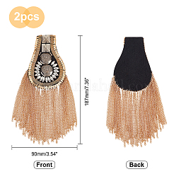 Épaulettes de mode&nbsp;AJEW-WH0237-01
