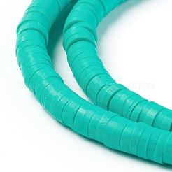 Abalorios de arcilla polimérica hechos a mano&nbsp;CLAY-R067-4.0mm-34